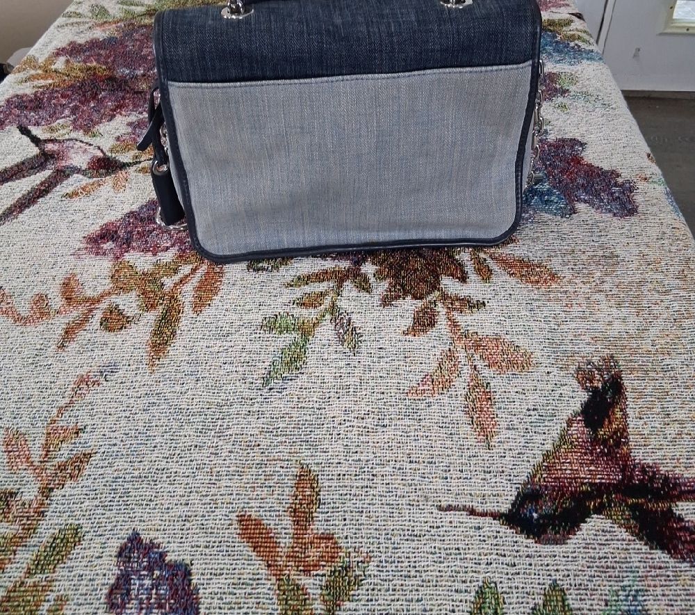 MICHAEL Michael Kors Blue Denim Shoulder Bag - Picture 4 of 17